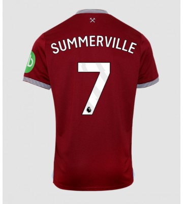 West Ham United Crysencio Summerville #7 Hjemmebanetrøje 2025-26 Kortærmet